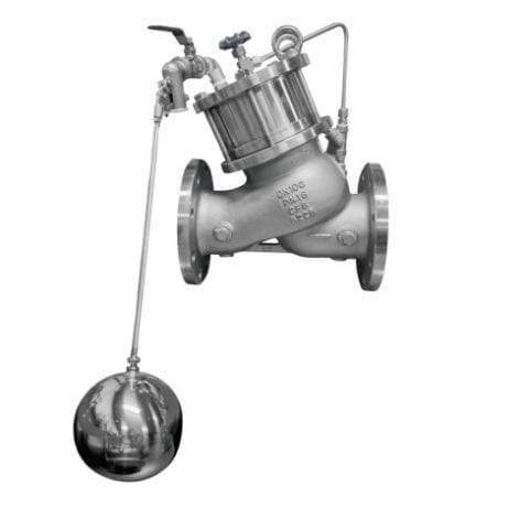 Piston Type Remote Control Float Valve, DN100, PN16, CF8