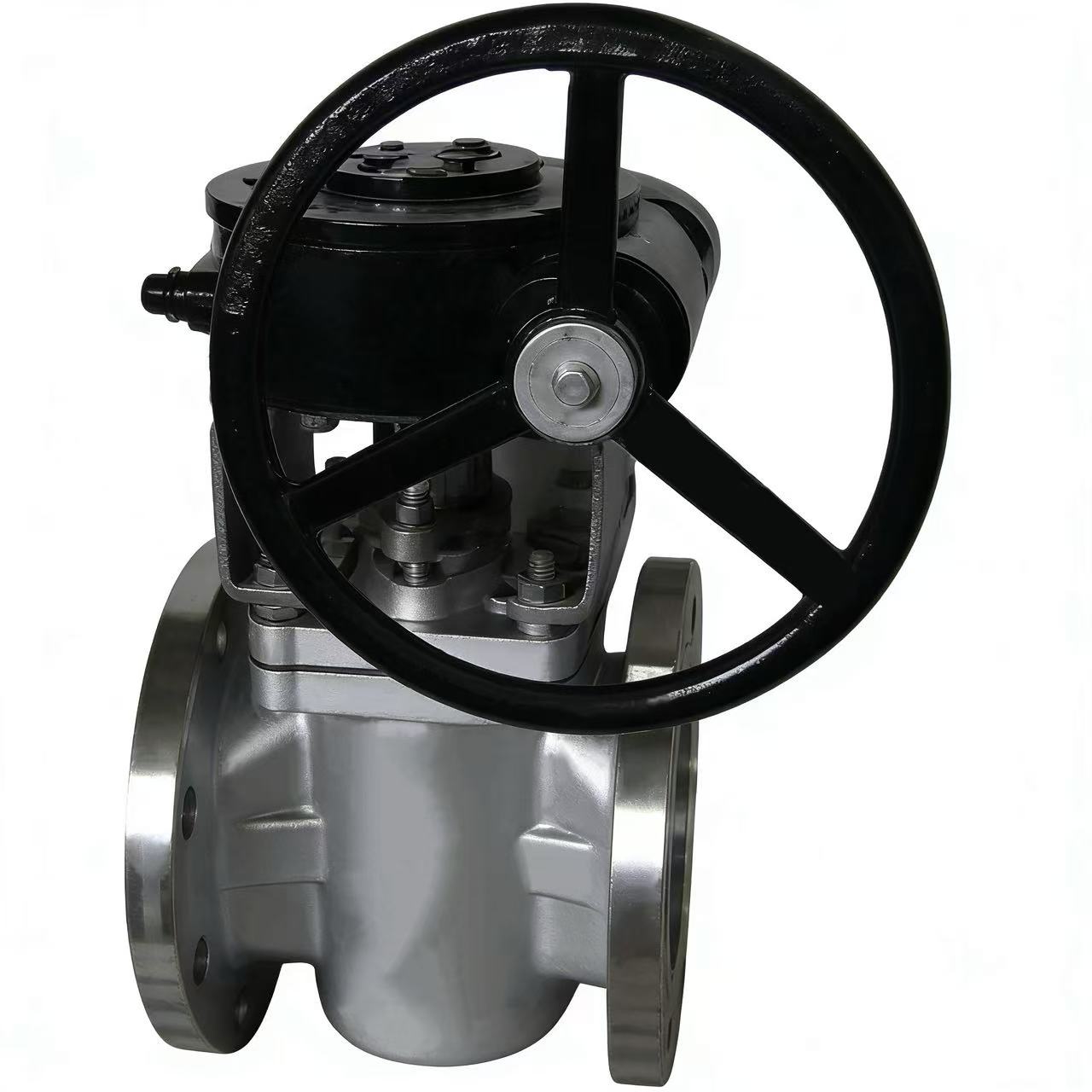 API 599 Lift Plug Valve, A351 CF8M, 3 IN, CL300, Hard-sealed