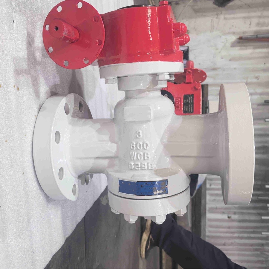 API 599 Plug Valve, 3 Inch, 600 LB, ASTM A216 WCB, RF