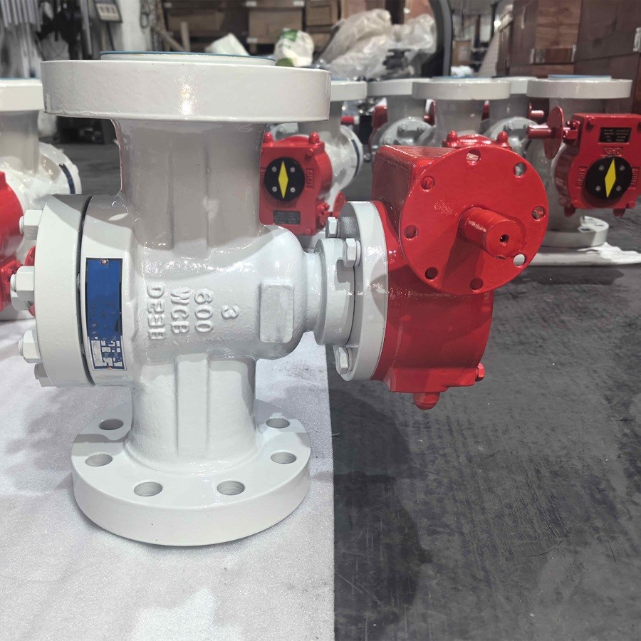 ASME B16.34 Lubricated Plug Valve, 3IN, CL600, API 6D, WCB, RF