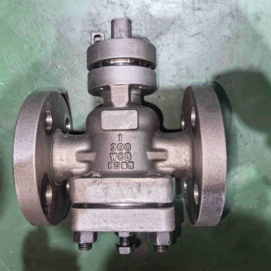 ASTM A216 WCB Lubricated Plug Valve, 1 Inch, 300 LB, API 6D, RF
