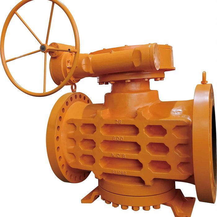 ASTM A216 WCB Lubricated Plug Valve, 26 IN, 600 LB, API 599