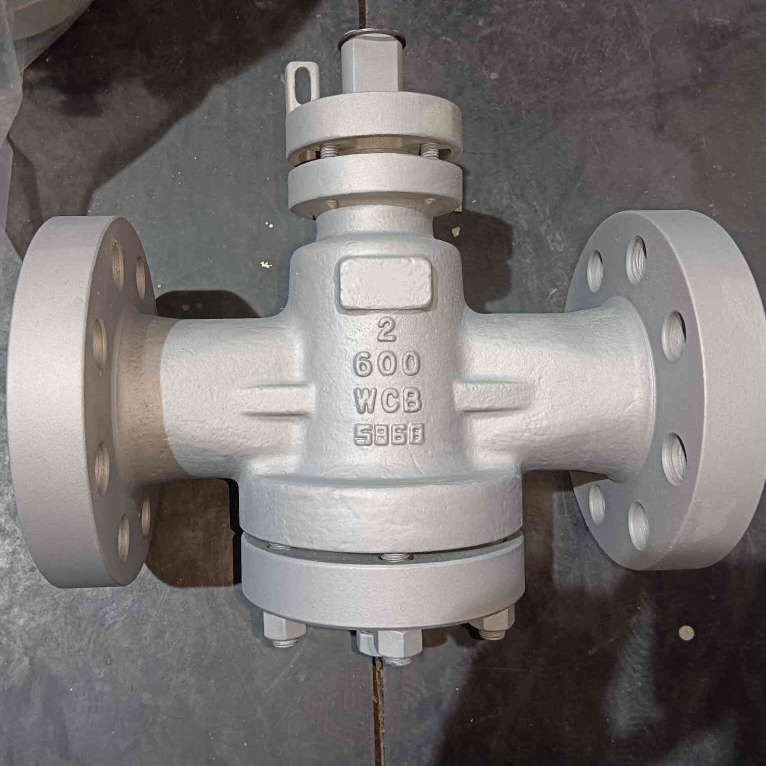 ASTM A216 WCB Lubricated Plug Valve, 2IN, 600LB, API 599, RF