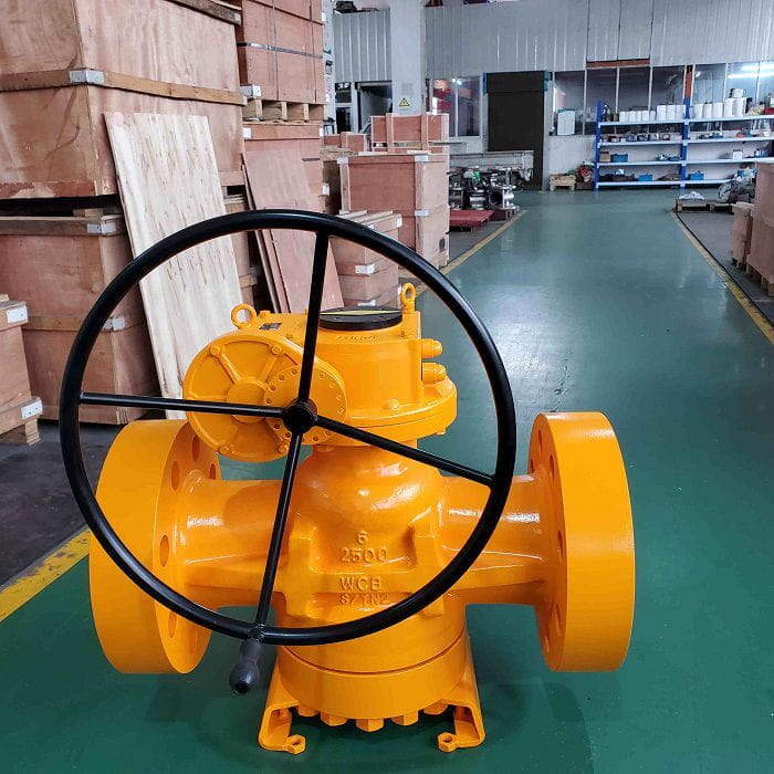 ASTM A216 WCB Lubricated Plug Valve, API 6D, 6 Inch, 2500 LB