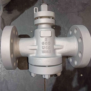 ASTM A216 WCB Lubricated Plug Valve, 2IN, 600LB, API 599, RF