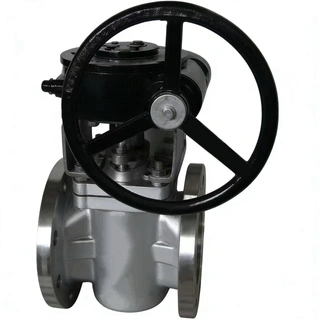 API 599 Lift Plug Valve, A351 CF8M, 3 IN, CL300, Hard-sealed