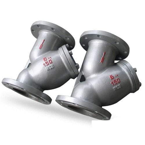 ASME B16.34 Pipe Strainer, ASTM A216 WCB, 6 Inch, 150 LB
