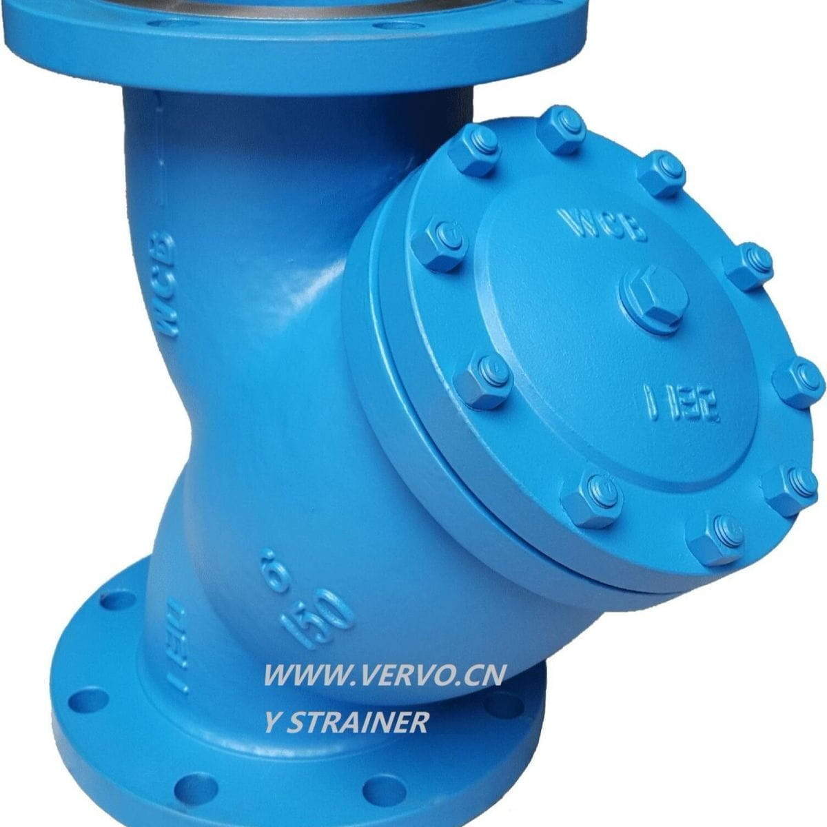 ASTM A216 WCB Y Strainer, ASME B16.34, 6 Inch, 150 LB, RF