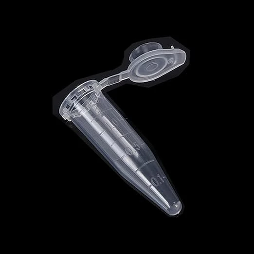 Micro Centrifuge Tube, 1.5 mL, Sterilized, PP, Transparent