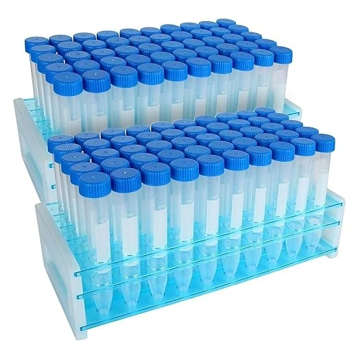 15 mL Conical Centrifuge Tube, Leak-Proof Screw Cap, 100 Pcs