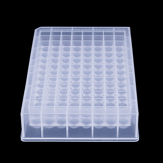2.2 ml Square Deep Well Plate, V Bottom, PP Plastic
