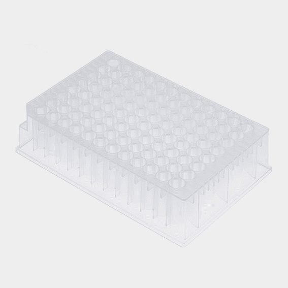 PP Round Deep Well Plate, U Bottom, 1.2 ml