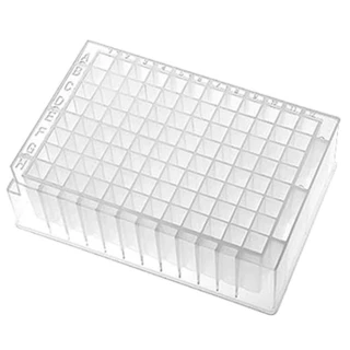 V-Bottom Deep Well Plates, DNase & RNase Free, 2.2 mL, PP