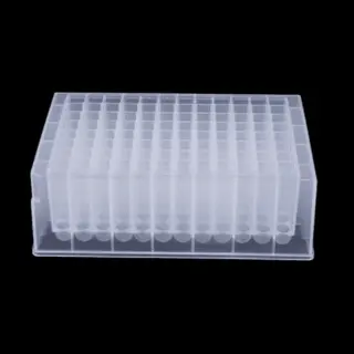 U Bottom Square Deep Well Plate, 1.2 ml, PP Plastic
