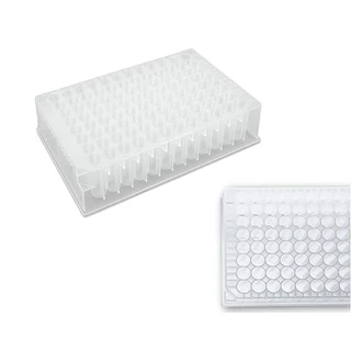 1.2 mL Deep Well Plates, Round Bottom, PP Plastic, Clear