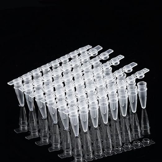 PCR 8-Strip Tube, EO Sterilized, DNase/ RNase Free, 0.2 ML