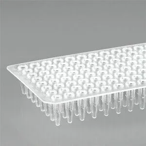 PP Plastic PCR Plates, 0.2 mL, Non-Skirted, Autoclavable