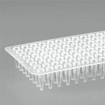 PP Plastic PCR Plates, 0.2 mL, Non-Skirted, Autoclavable