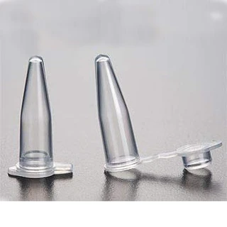 Single PCR Tube, 0.2 ML, Polypropylene, Flat Caps