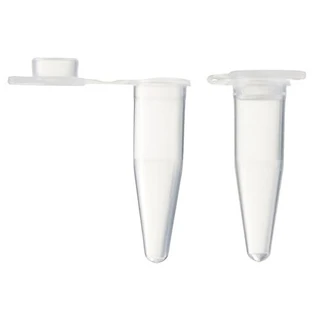 Individual PCR Tube, Flat Cap, 0.2 mL, DNase/RNase Free, PP