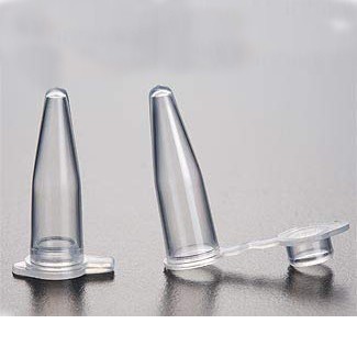 Single PCR Tube, 0.2 ML, Polypropylene, Flat Caps