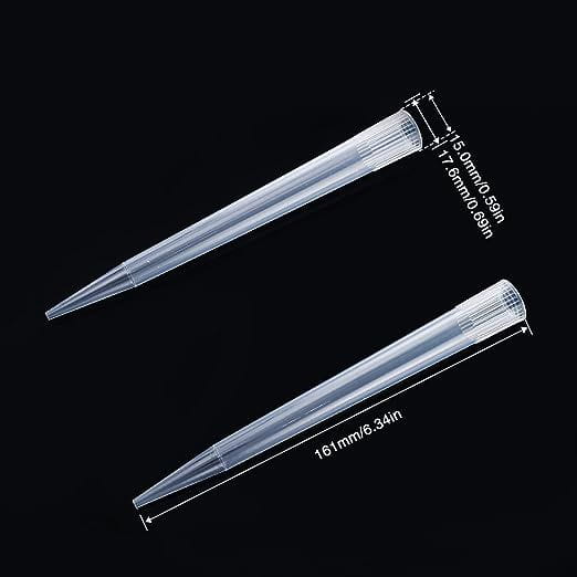 10 mL Universal Micro Pipette Tip, PP, Clear, 100 Pcs / Bag