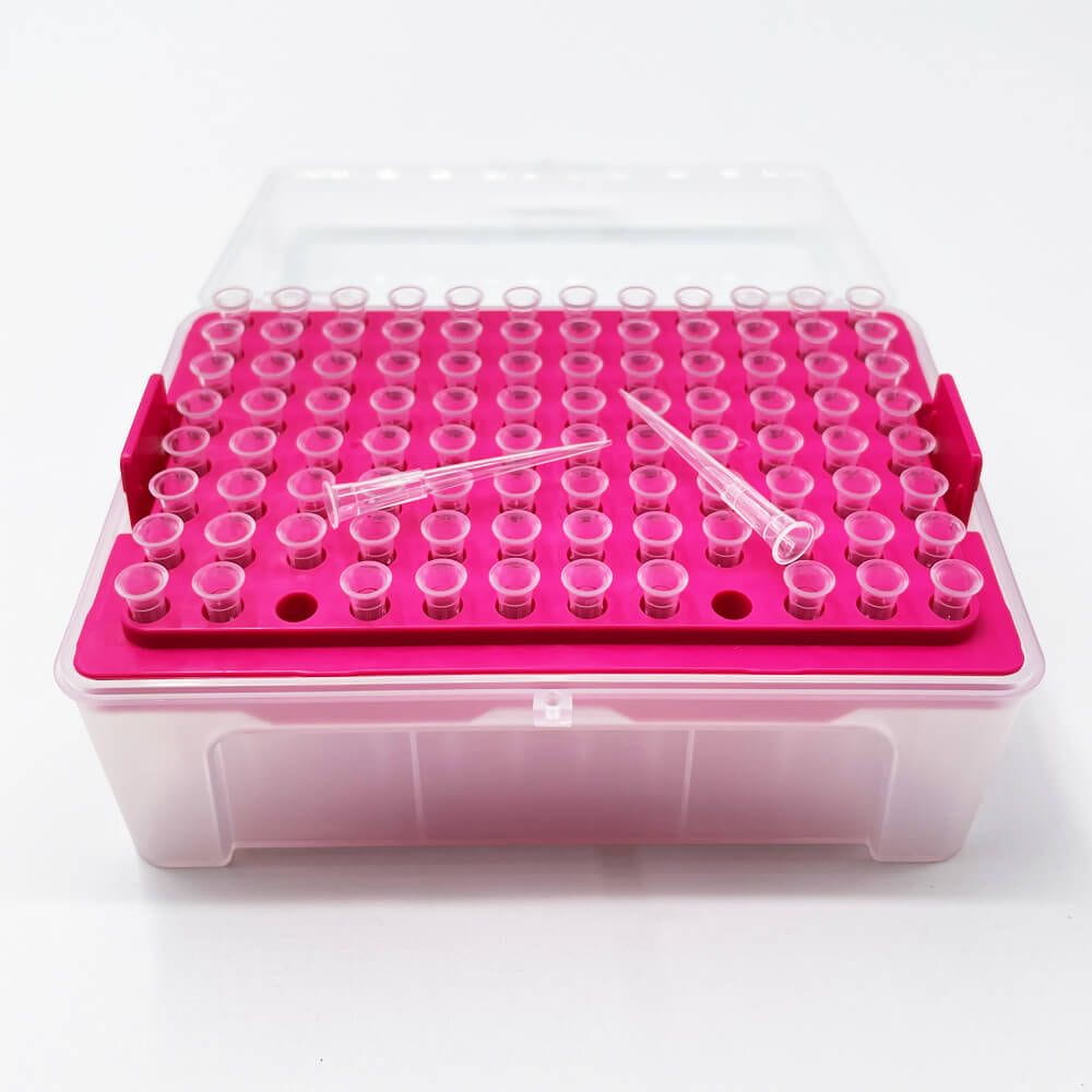 10µl Racked Non-filtered Pipette Tips, Universal Fit