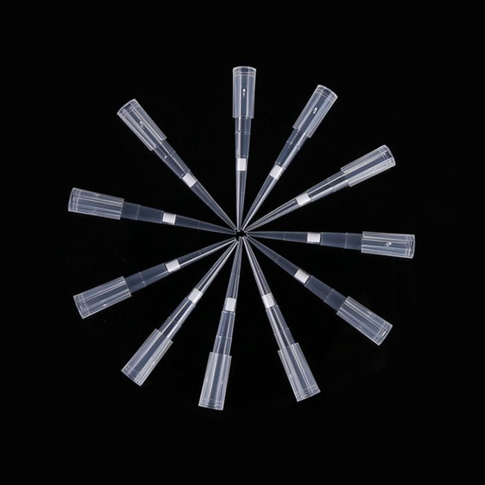 10μl Laboratory Micro Filter Sterile Pipette Tips, PP