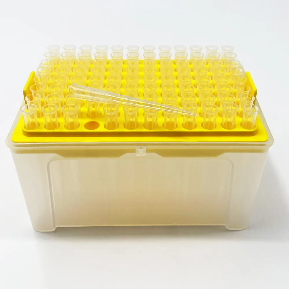300µl Racked Pipette Tips, Low Retention, Lightweight
