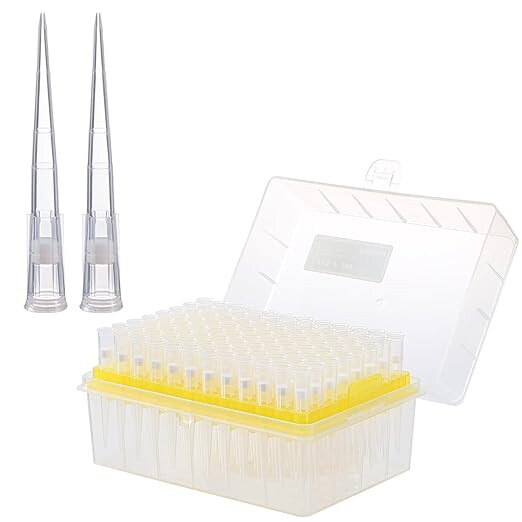 Autoclavable Pipette Tips with Clear Graduation, PP, 200 μL