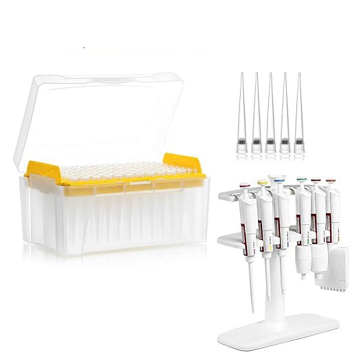 Filter Pipettor Tips, 100 µL, DNase/RNase Free, 96 Tips/Rack