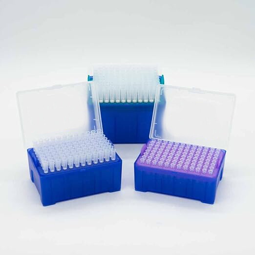 Low Binding Pipette Tips, Filter, 10 µL, Sterile, PP Plastic