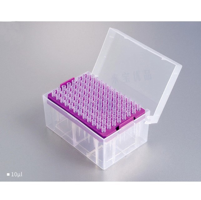 Pipette Tip with Filter, 100 µL, DNase/RNase-free, PP Plastic