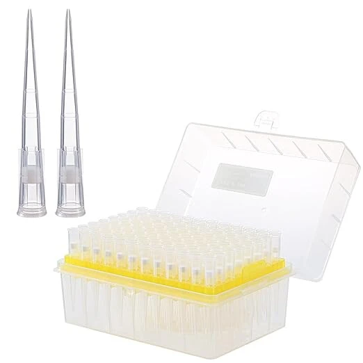 Autoclavable Pipette Tips with Clear Graduation, PP, 200 &mu;L