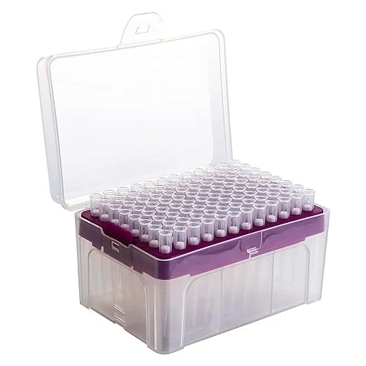 300 uL Filtering Pipette Tips, Sterile, PP Plastic, Clear
