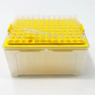 300µl Racked Pipette Tips, Low Retention, Lightweight