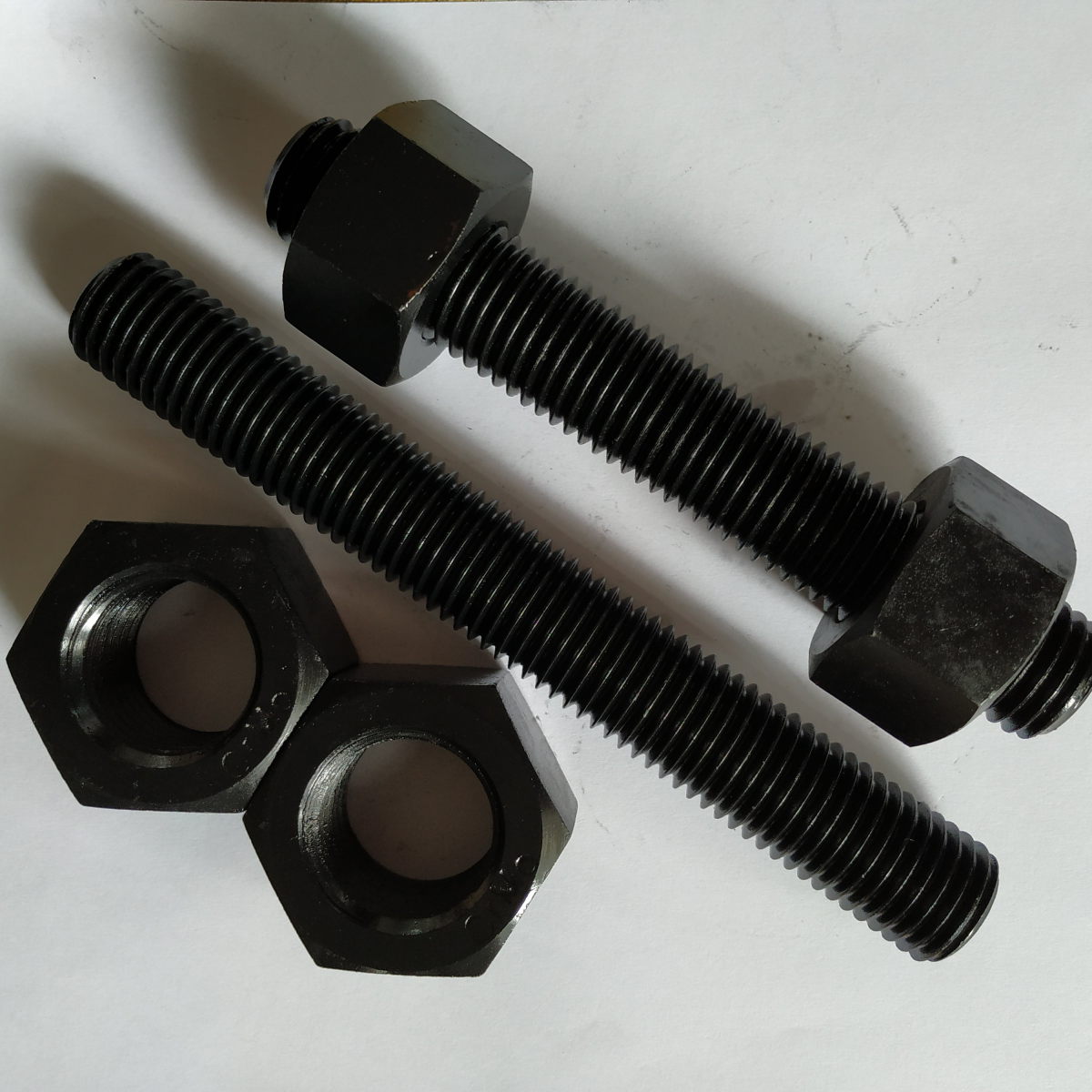 1/2Inch,110mm,Stud Bolt with Nuts,ASTM A193 B7,A194 2H