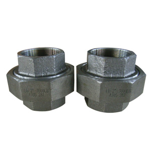 ASTM A105 Pipe Unions, Size DN50, PN400, NPT Ends.