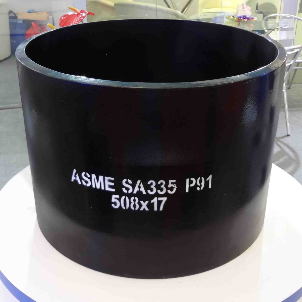 ASTM A333 Grade 6 LTCS Pipe, Seamless, Beveled Ends