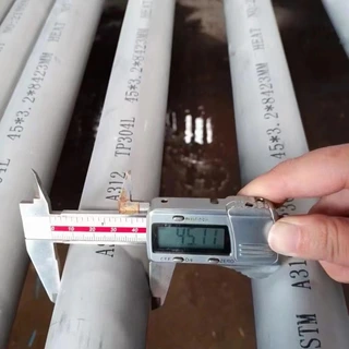 PIPE,45*3.2mm,PE,SMLS ASME B36.19M SS ASTM A 312-TP304