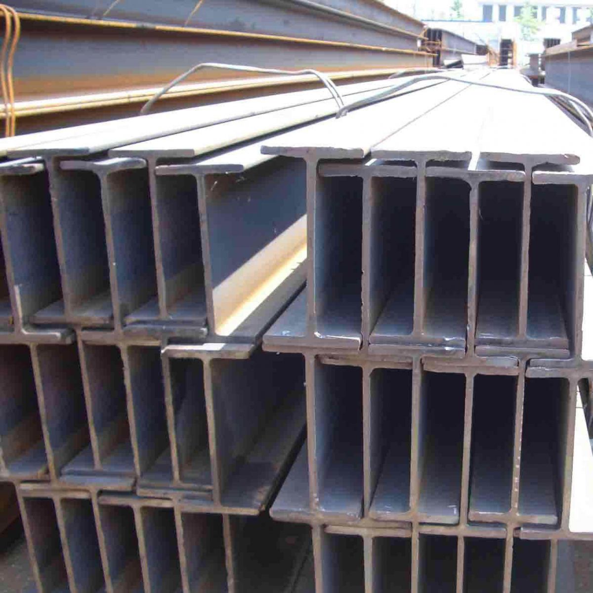Rolled Steel Structural Q235 Shaped Galvanized Steel  H Beam