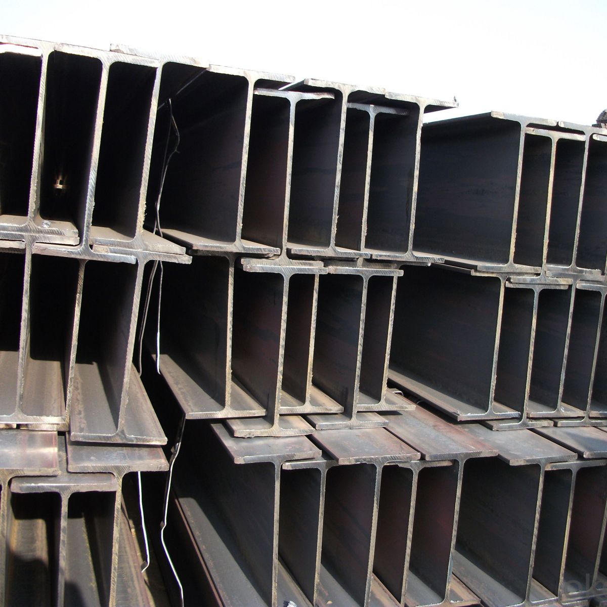 SS275JR or Eq=Q235 H-300x150x6.5x9 H Beam For Pipe rack Rail