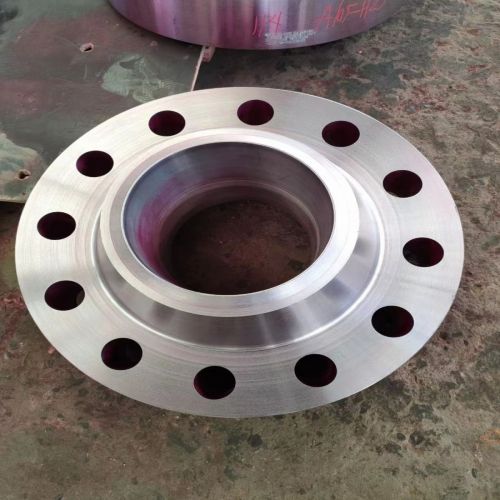 Welding Neck Flange,14 In, Class 150,A105 ,Raised face,ASME B16.5