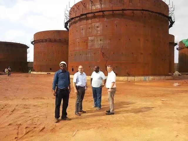 LPG Storage Tank Project in Africa LPG Storage Tank Project in Africa