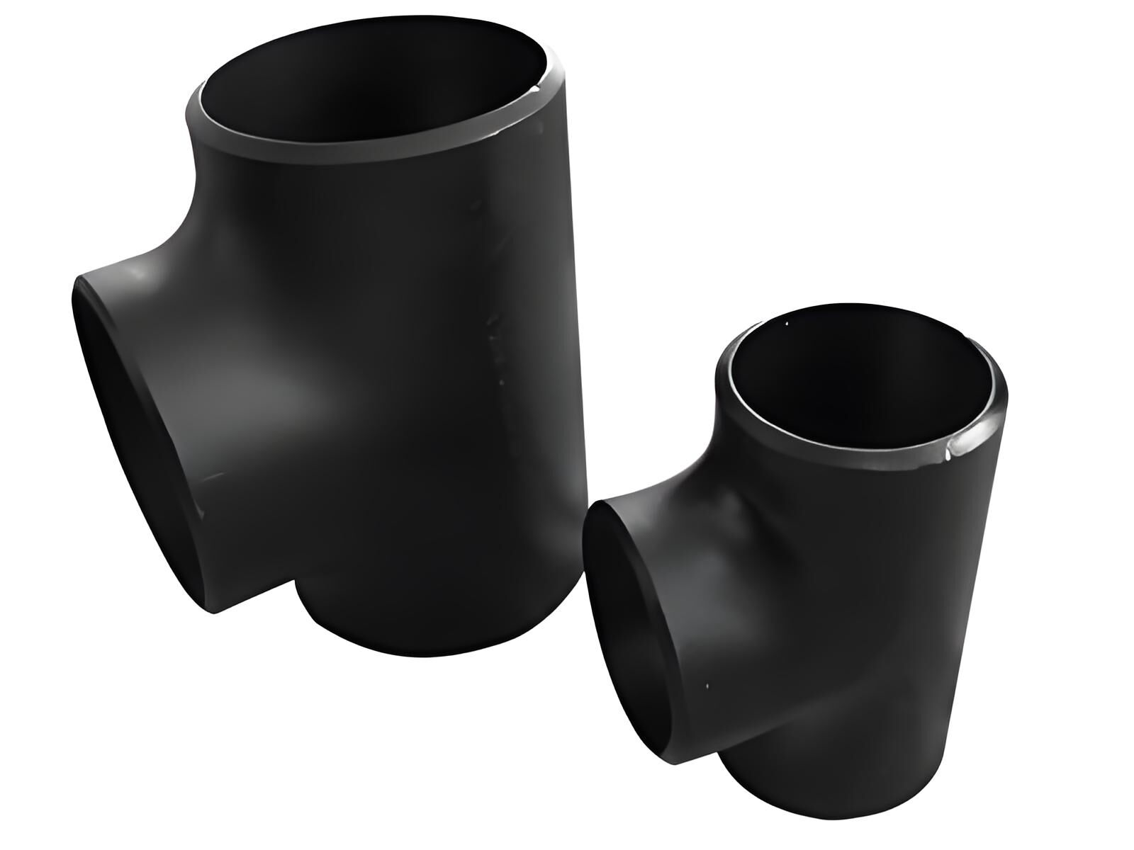 ASME B16.9 sch 40  ASTM A234 WPB Equal Tee
