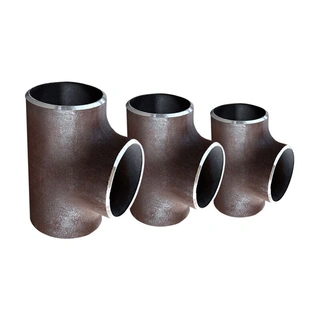 DN100 Sch 80 ASTM A234 Gr Wpb ASME B16.9 Equal Tee