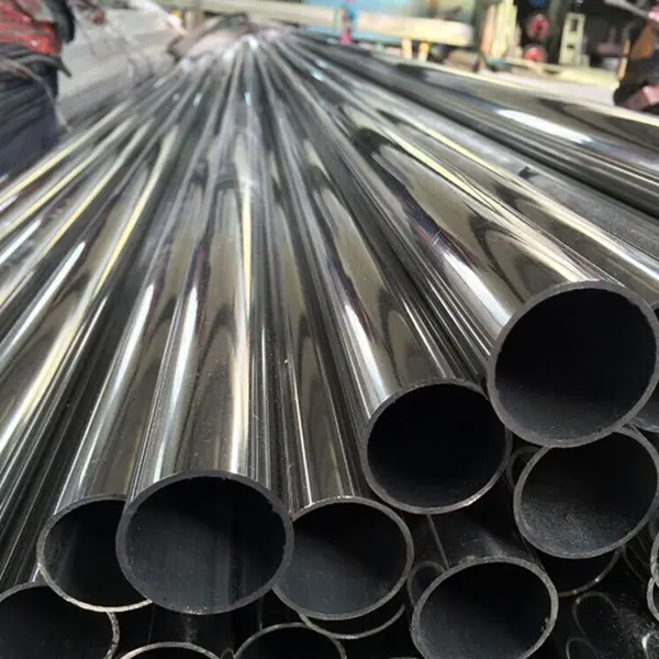 Round Polished Seamless Welded Stainless Steel Pipe