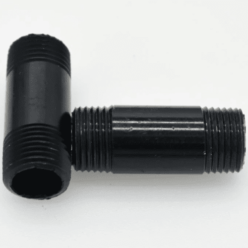 Black Cast Iron Pipe Fitting Nipple 3/4