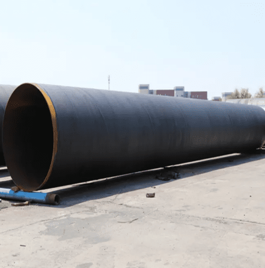 API 5L X52 Black Iron Carbon Steel Tubing Water Well Casing Pipe With External 3PE/3PP Coating 28Inch STD