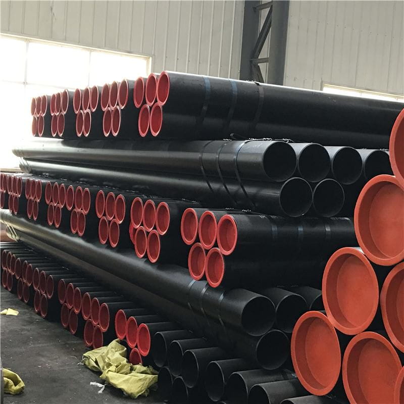 ASTM A333 Gr.6 Seamless Carbon Steel Tube Low Temperature Pipe With Black Painted  12Inch XXS